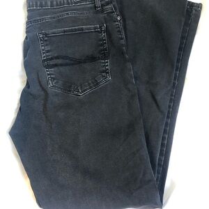 Lee Black Straight Jeans